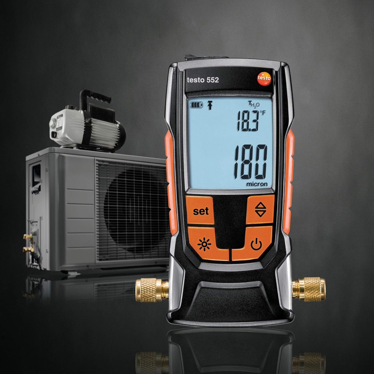 552 I Digital Vacuum Gauge with Bluetooth Connectivity