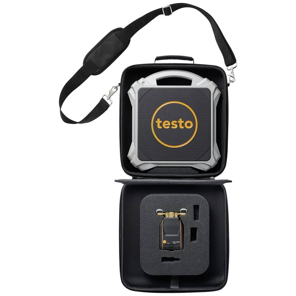 560I Bluetooth Refrigerant Scale Set – IP44 Reloading Scale with IP54 Valve and Carrying Bag – Maximum Load Capacity of 220 lbs – Includes App Operation and Compatibility with Digital Manifolds