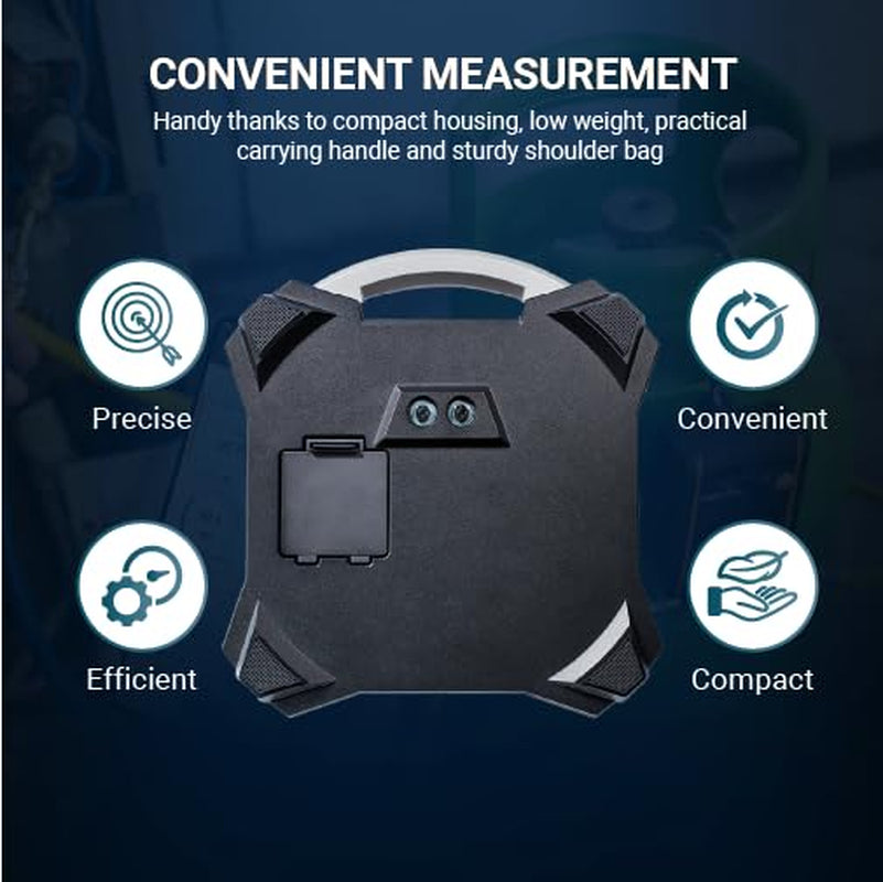 560I Bluetooth Refrigerant Scale Set – IP44 Reloading Scale with IP54 Valve and Carrying Bag – Maximum Load Capacity of 220 lbs – Includes App Operation and Compatibility with Digital Manifolds
